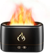 Flame Light Ultrasonic Aroma Diffuser & Cool-Mist Humidifier For Home & Office