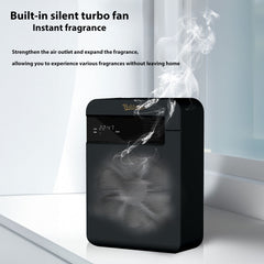 Bakhory Smart Bluetooth Essential Oil Diffuser Machine | App-Controlled Aromatherapy System with Variable Fan Speeds & High-Efficiency Atomization