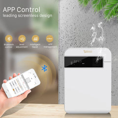 Bakhory Smart Bluetooth Essential Oil Diffuser Machine | App-Controlled Aromatherapy System with Variable Fan Speeds & High-Efficiency Atomization