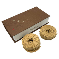 Bakhory Cambodian Oud Incense Coils, Pure Agarwood, 40 Coils, 2H Burn, Luxury Incense