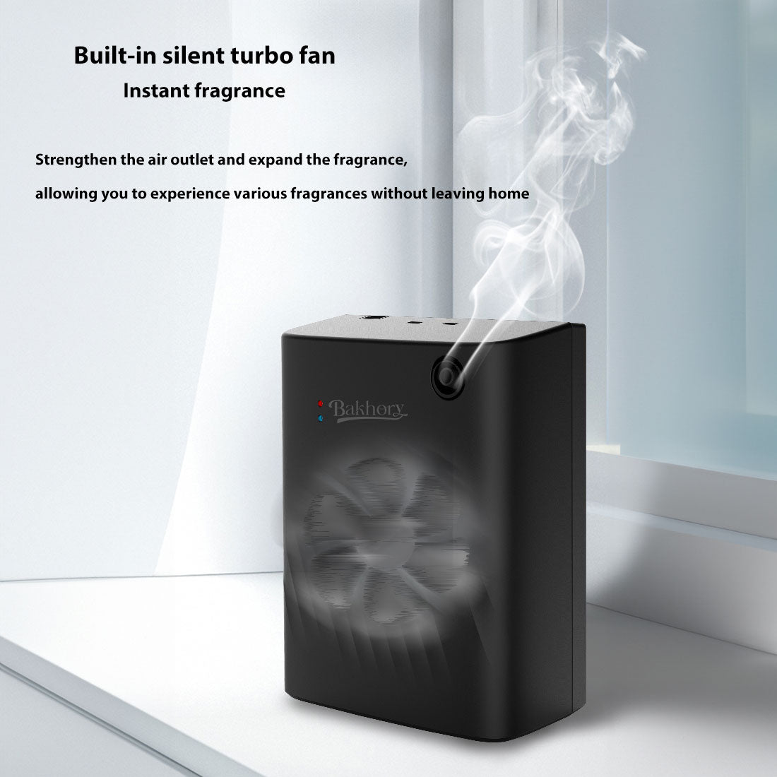 Bakhory Scent Oil Diffuser & Ideal for Home, Office & Aromatherapy