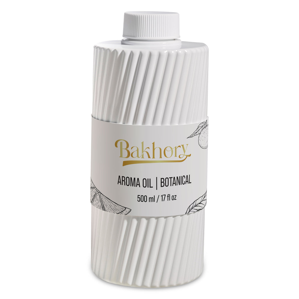 Bakhory Botanical Aroma Oil 500ML – Green Leaf Scent with Fresh Citrus, Floral & Woody Notes